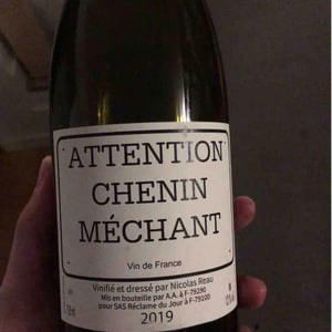 Le Clos des Treilles - Nicolas Reau - Attention Chenin Méchant