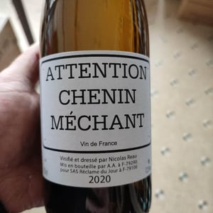 Attention Chenin Méchant - Le Clos des Treilles - nicolas-reau