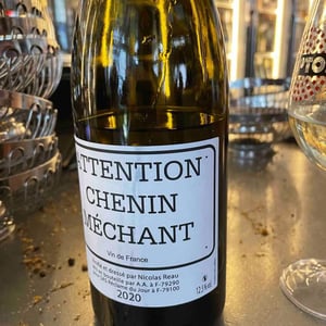 Le Clos des Treilles - Nicolas Reau - Attention Chenin Méchant