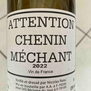 Le Clos des Treilles - Nicolas Reau - Attention Chenin Méchant