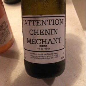 Le Clos des Treilles - Nicolas Reau - Attention Chenin Méchant