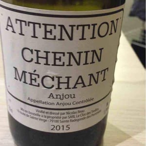Le Clos des Treilles - Nicolas Reau - Attention Chenin Méchant