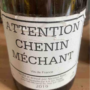 Le Clos des Treilles - Nicolas Reau - Attention Chenin Méchant