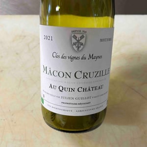 Au Quin Château - Clos des Vignes du Maynes - Julien Guillot -2018