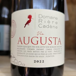 Augusta - Domaine Rière Cadène - Guillem, Laurence & Jean-François Rière -2022