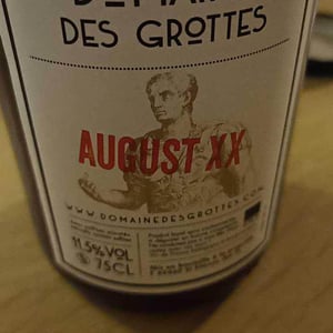August - Domaine des Grottes - Romain des Grottes 
