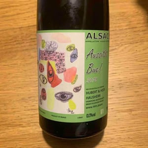 Aussitôt Bue (old label) - Vin Hausherr - Hubert & Heidi Hausherr 