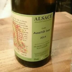 Aussitôt Bue (old label) 2018