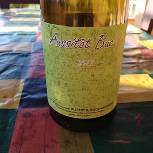 Aussitôt Bue (old label) - Vin Hausherr - Hubert & Heidi Hausherr 