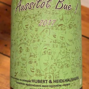 Aussitôt Bue (old label) - Vin Hausherr - Hubert & Heidi Hausherr 