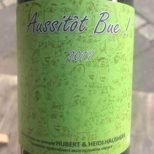 Aussitôt Bue (old label) - Vin Hausherr - Hubert & Heidi Hausherr 