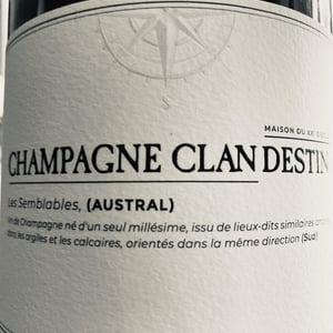 Austral - Champagne Clandestin - benoit-doussot -2019