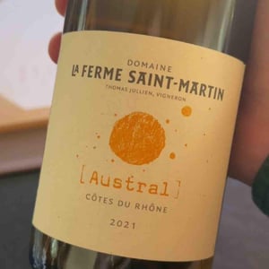 Austral - La Ferme Saint-Martin - Les Vins de Thomas - sophie-thomas-jullien