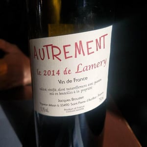 Autrement 2014 - Château Lamery - Jacques Broustet