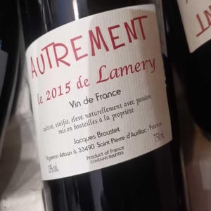 Autrement - Château Lamery - Jacques Broustet 
