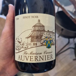 Auvernier Pinot Noir 2012 - Domaine de la Maison Carrée - Jean-Denis, Christine & Alexandre Perrochet 