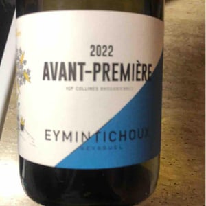 Avant-première Blanc - Domaine Eymin-Tichoux - Sophie Eymin & Kevin Tichoux -2020