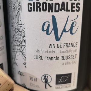 Avé - Coteaux des Girondales - francis-rousset