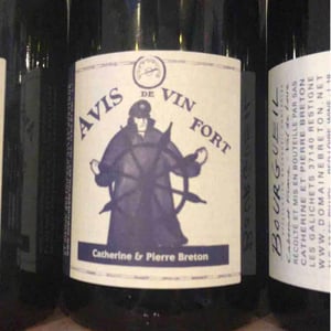 Avis de Vin Fort - Domaine Breton - Catherine & Pierre Breton 