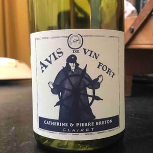 Avis de Vin Fort - Domaine Breton - catherine-pierre-breton