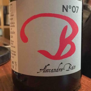 Domaine Alexandre Bain - Alexandre Bain - B N°07