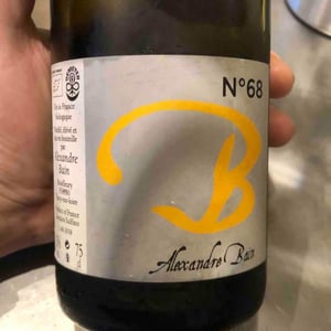 B N°68 - Domaine Alexandre Bain - Alexandre Bain 