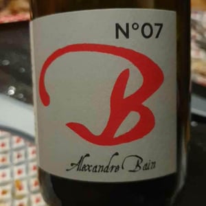 B N°89 - Domaine Alexandre Bain - Alexandre Bain 