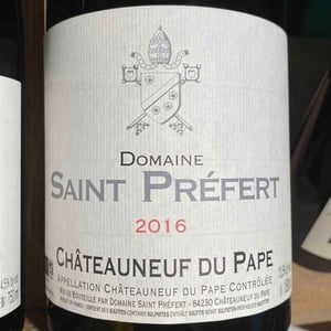 Chateauneuf Du Pape Magnum - Saint Préfert - isabel-ferrando -2016