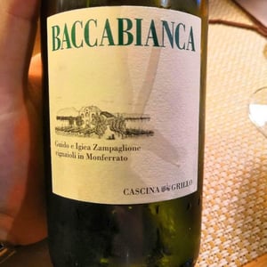 Baccabianca - Tenuta Grillo - Guido Zampaglione 