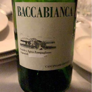 Tenuta Grillo - Guido Zampaglione - Baccabianca