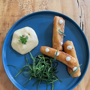 Baccalà, Salsa Tartara, Spuma Di Cavolfiore - Osteria del Posto - 636330