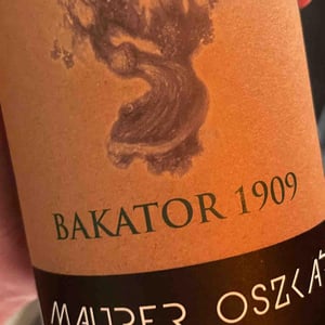 Bakator Orange - Maurer Winery - Oszkár Maurer -2023