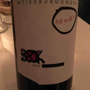 Bambule ! Weissburgunder - Weingut Beck - Judith Beck 