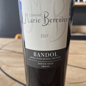 Bandol. - Domaine Marie Bérénice - Damien Roux 