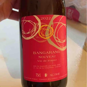 Bangarang Primeur - Domaine Mosse - sylvestre-joseph-mosse