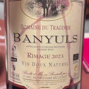 Banyuls Grand Cru - Domaine Du Traginer - Jean-François Deu