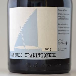 Banyuls Traditionnel - vin doux naturel - Pechpeyrou - Bertrand de Guitaut -2017