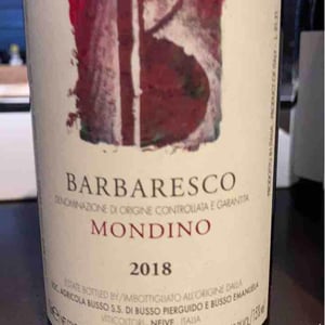 Barbaresco Mondino - Piero Busso - Società Agricola Piero Busso 