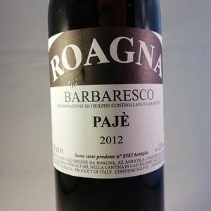 Barbaresco Pajè - Azienda Agricola i Paglieri - Luca & Alfredo Roagna 