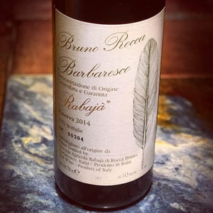 Barbaresco Rabaja - Az. Agr. Rabajà - Bruno Rocca -2014