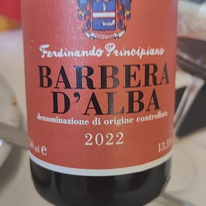 Barbera D’Alba - Azienda Agricola Principiano Ferdinando - Ferdinando Principiano 