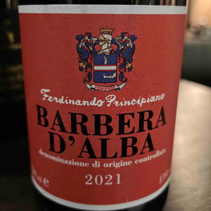 Barbera D’Alba - Azienda Agricola Principiano Ferdinando - Ferdinando Principiano 
