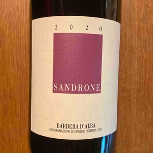 Barbera D’Alba - Sandrone - Luciano Sandrone -2020