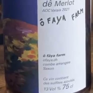 Barma de Merlot - Ô Fâya Farm - Ilona Hunkeler, Alain Bizard & Denis Sauthier 