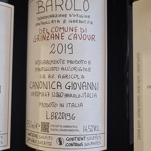 Barolo Del Comune Di Grinzane Cavour - Azienda Agricola Giovanni Canonica - Giovanni Canonica 
