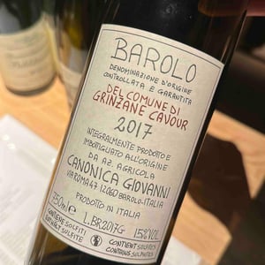 Barolo Del Comune Di Grinzane Cavour - Azienda Agricola Giovanni Canonica - Giovanni Canonica 