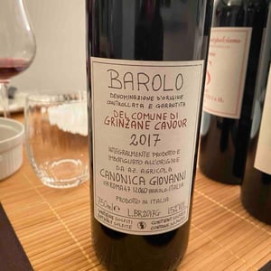 Barolo Del Comune Di Grinzane Cavour - Azienda Agricola Giovanni Canonica - Giovanni Canonica 