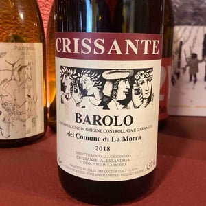 Barolo Del Comune Di La Morra - Crissante Alessandria - Crissante Alessandria -2018