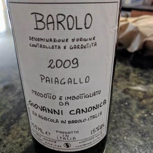 Barolo Paiagallo - Azienda Agricola Giovanni Canonica - giovanni-canonica