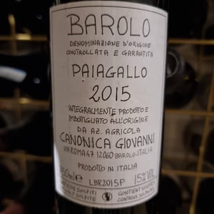 Barolo Paiagallo - Azienda Agricola Giovanni Canonica - giovanni-canonica